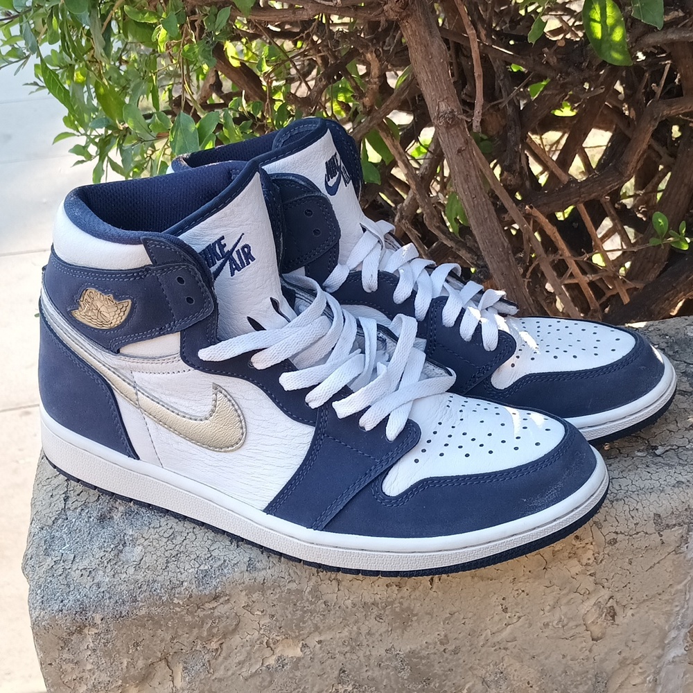 Jordan Size 10.5 - Nike Air Jordan 1 Retro High co.JP Midnight Navy